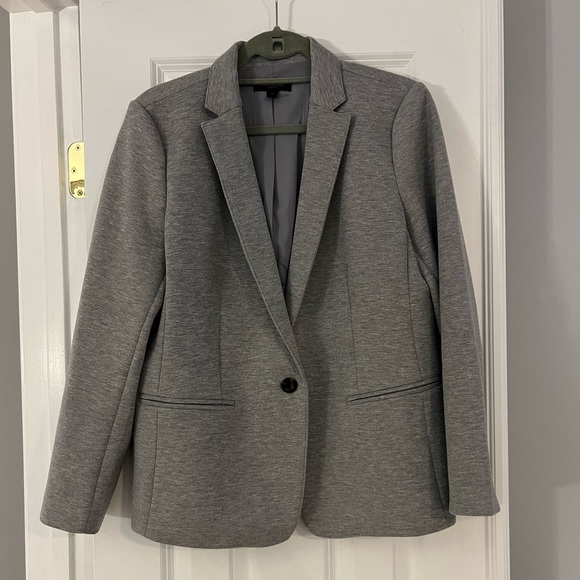 Ann Taylor Hutton Washable One Button Blazer - Picture 2 of 3